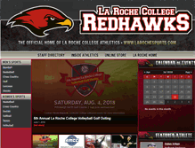 Tablet Screenshot of larochesports.com